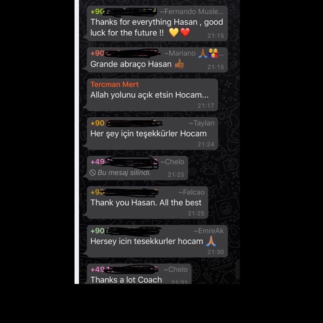 Yabancı futbolcularla sorun yaşadığım ve veda etmedikleri yalan