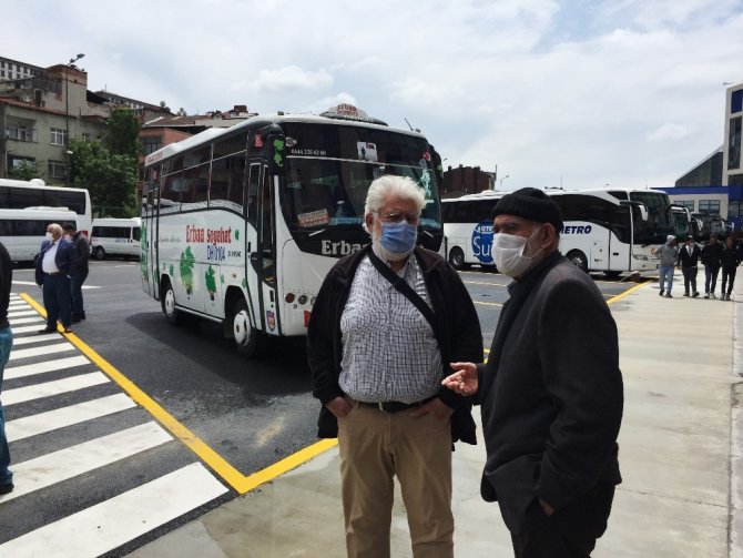 65 yaş üstü vatandaşlar otogarlara koştu