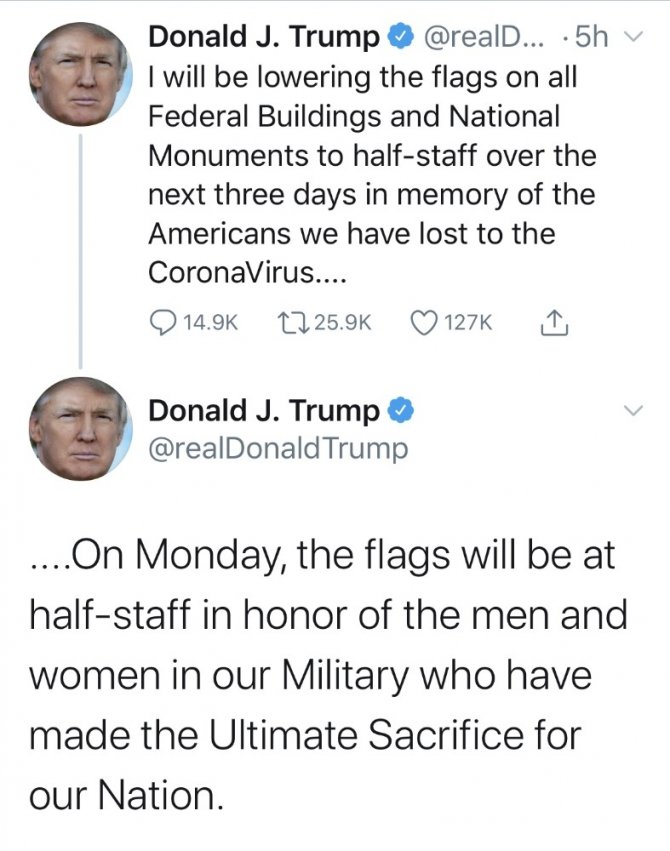 ABD’den şok karar! Bayraklar 3 gün yarıya indirilecek