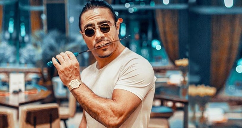 Lahmacuna Ermeni pizzası diyen Kim Kardashian'a Nusret'ten gönderme