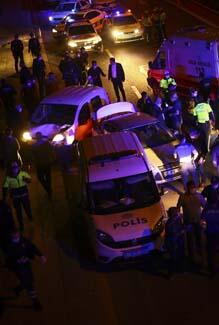 Ankara’da kaza: 5’i polis 6 yaralı!