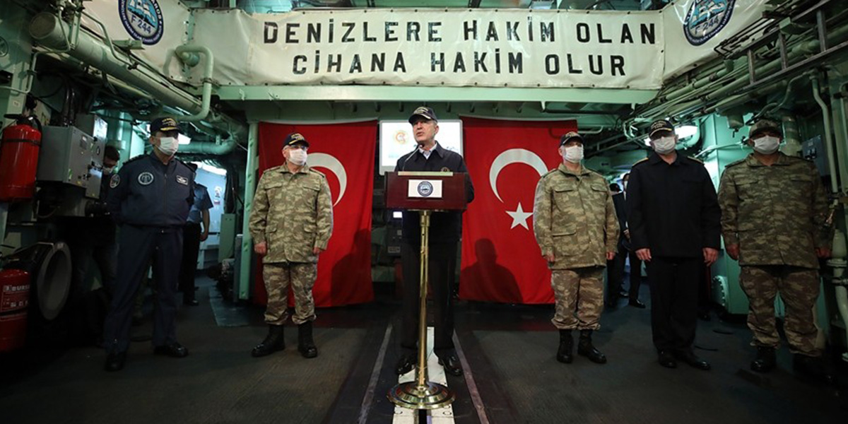 Bakan Akar: "Ege'de yapılan tacizlerin izahı mümkün değildir"