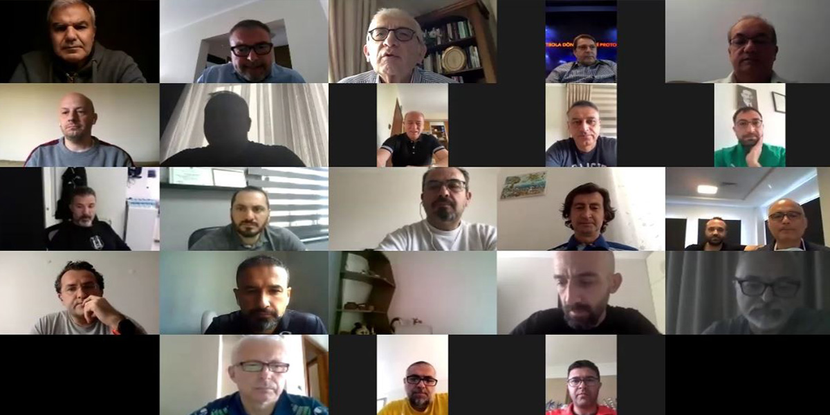 TFF Sağlık Kurulu, Süper Lig takım doktorları ile video konferans yoluyla toplantı yaptı