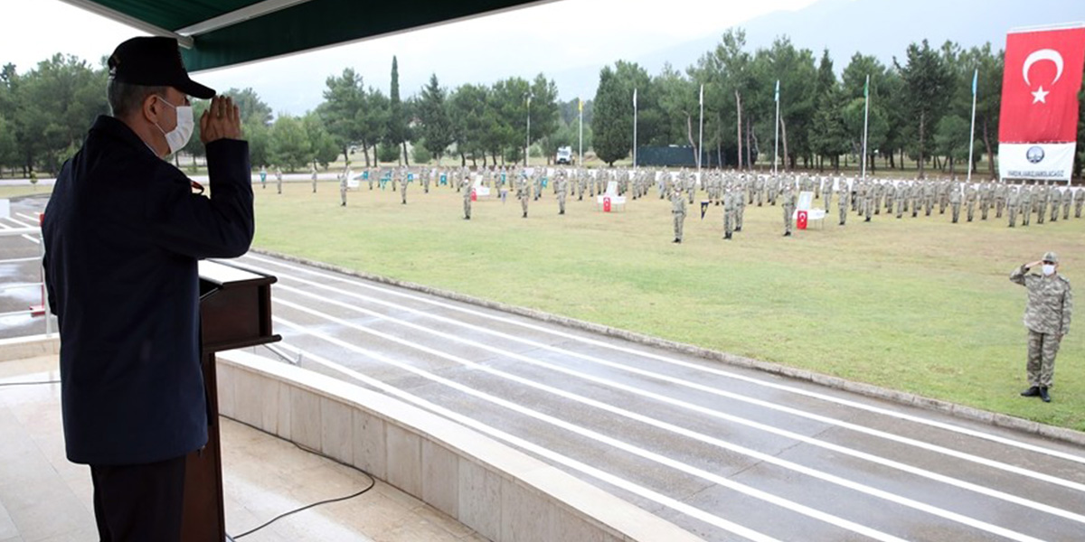 Cumhurbaşkanı Erdoğan Mehmetçiğin Ramazan Bayramı'nı kutladı!