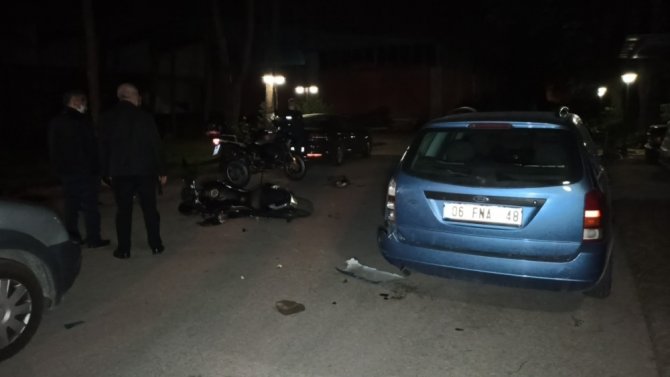 Motosiklet sürücüsü ile polis arasında nefes kesen kovalamaca