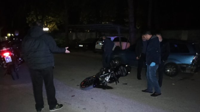 Motosiklet sürücüsü ile polis arasında nefes kesen kovalamaca