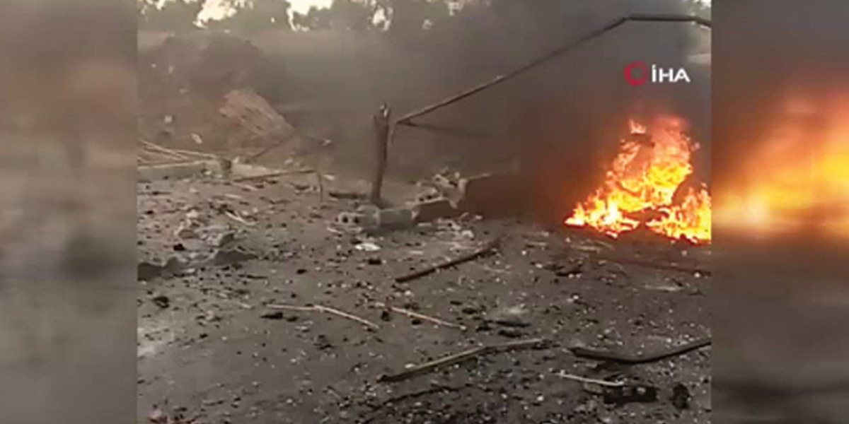 Suriye’nin Afrin kentinde patlama oldu!