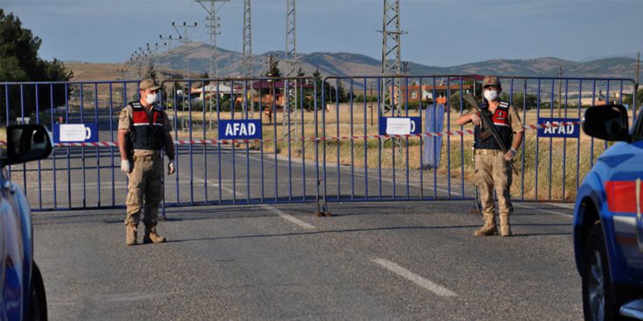 Koronaya yakalanan anne-kızın yaşadığı mahalle komple karantinaya alındı