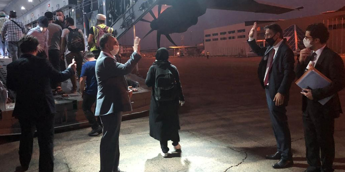 MSB açıkladı: "Çad’dan TSK'ya ait uçağımız 14 vatandaşımızı da alarak dönüşe geçti”