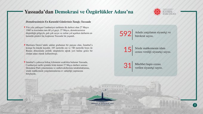 Erdoğan ile Bahçeli, Demokrasi ve Özgürlükler Adasının açılışını yapacak