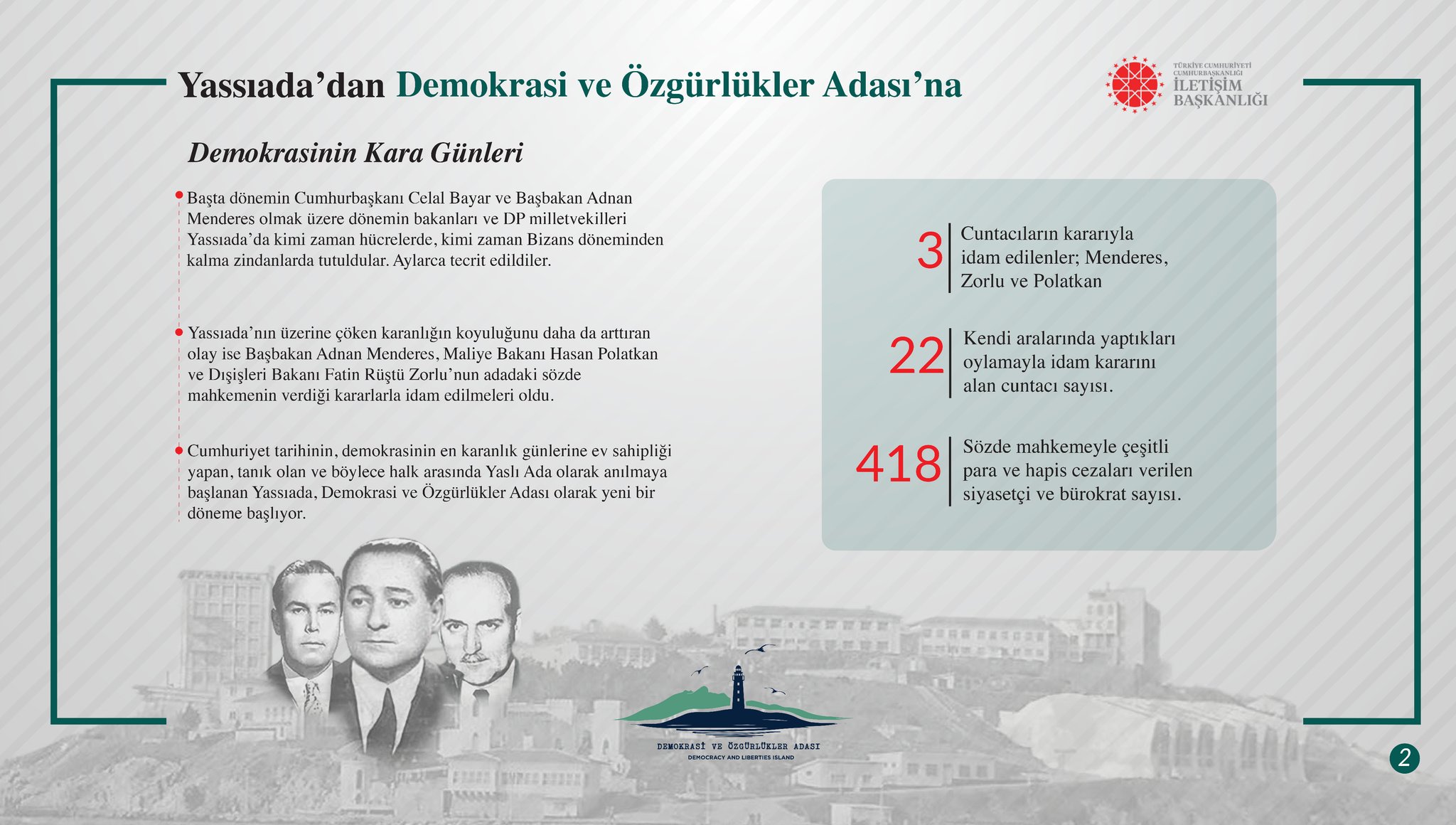 Erdoğan ile Bahçeli, Demokrasi ve Özgürlükler Adasının açılışını yapacak