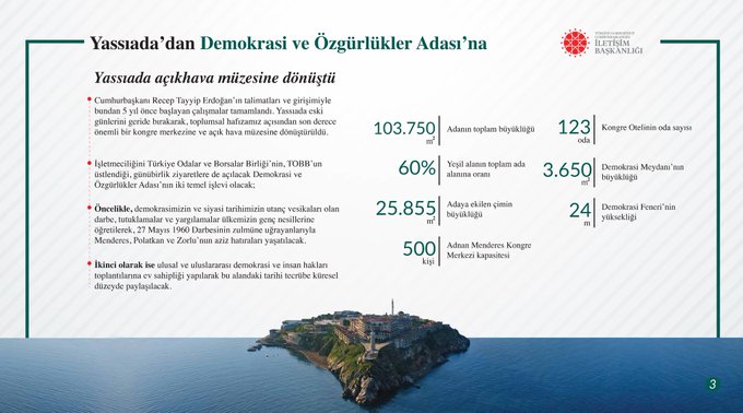 Erdoğan ile Bahçeli, Demokrasi ve Özgürlükler Adasının açılışını yapacak
