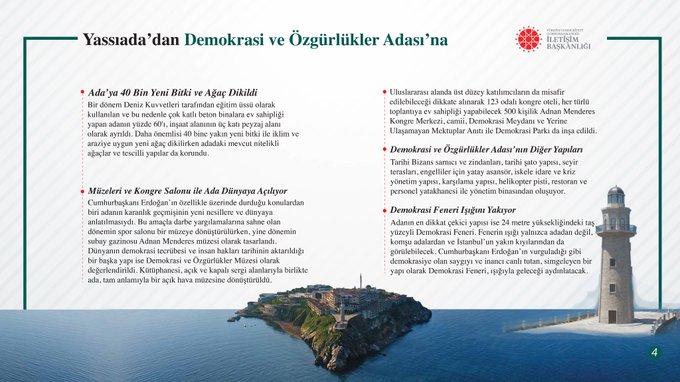 Erdoğan ile Bahçeli, Demokrasi ve Özgürlükler Adasının açılışını yapacak