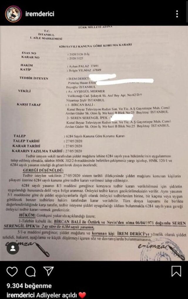 İrem Derici ve Seren Serengil kavgası büyüyor! Adliyeye koştu