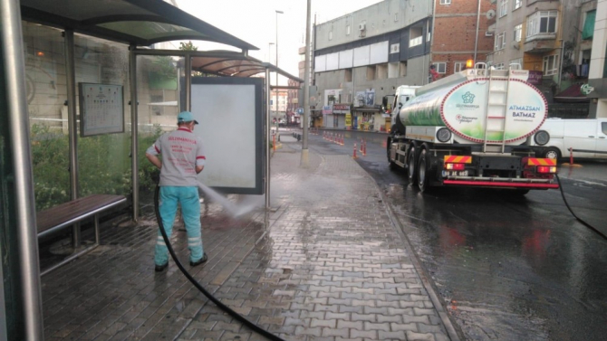 Salgın geriliyor, Süleymanpaşa tedbiri elden bırakmıyor