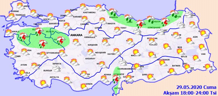 Meteoroloji saat verdi: Tüm yurtta o saatte etkili olacak