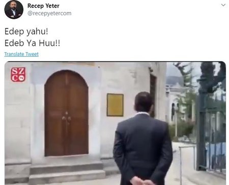 Bu kadarı da olmaz! Ekrem İmamoğlu'ndan Fatih Sultan Mehmet'in türbesinde büyük saygısızlık