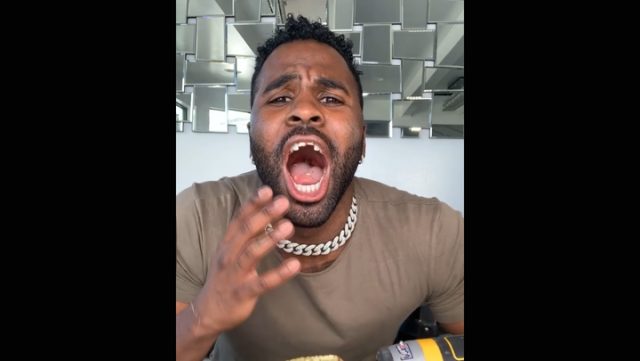 Jason Derula matkapla mısır yeme akımına uymak istersen dişlerinden oldu