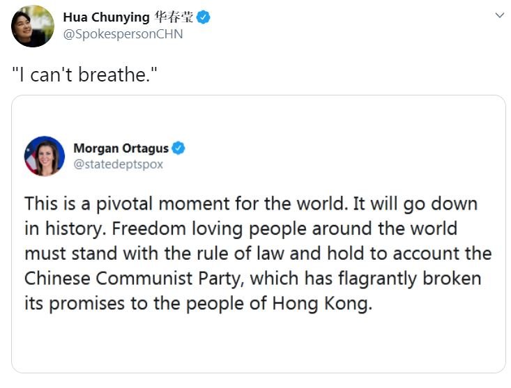 Zamanında Çin'i eleştirmişti: Aynı duruma düşen ABD ile çok fena dalga geçtiler!