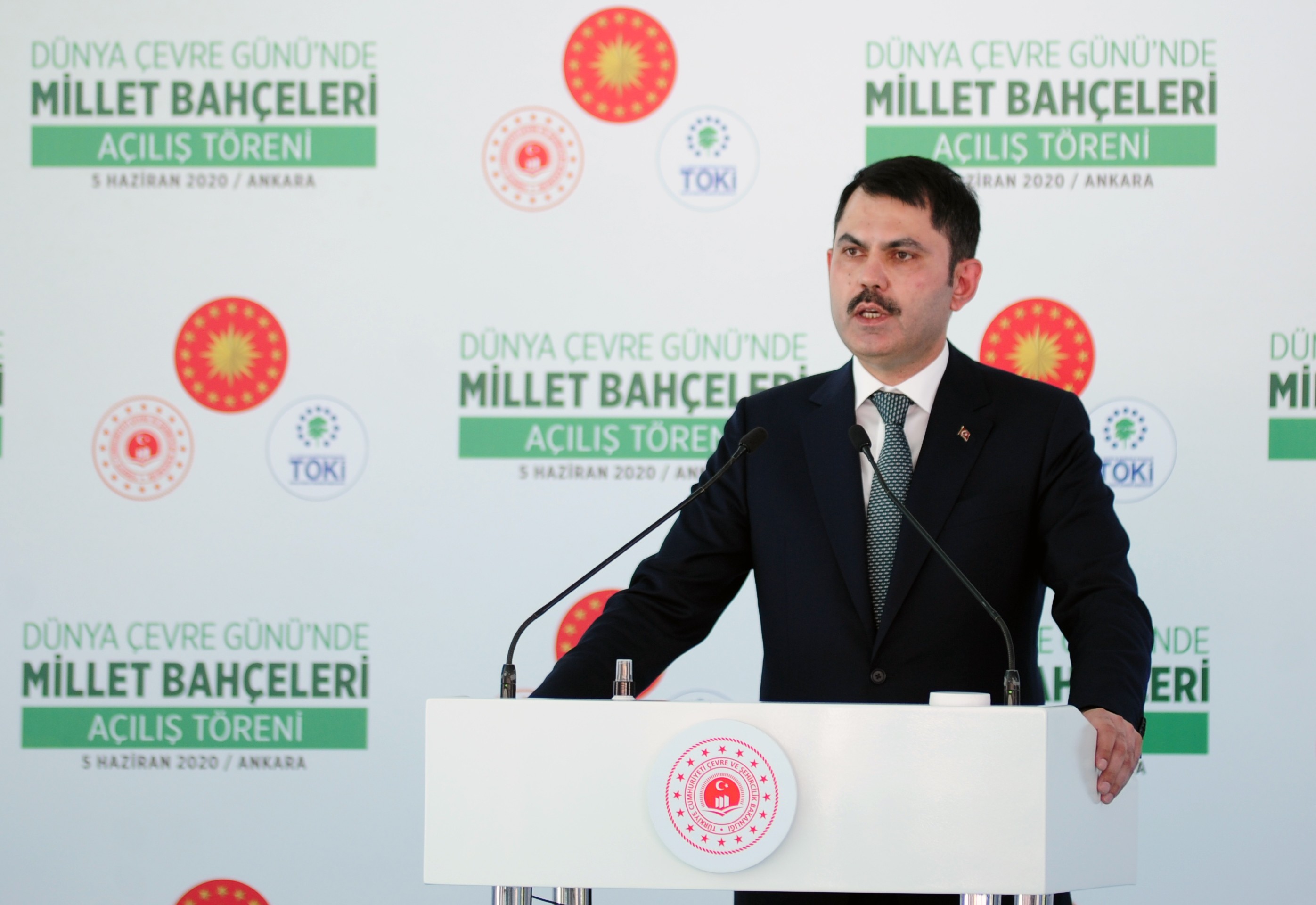 Erdoğan: 81 vilayetimizin tamamını millet bahçeleriyle donatmış olacağız