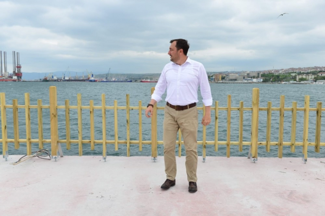 Turizme büyük katkı yapması beklenen iskelede sona geliniyor