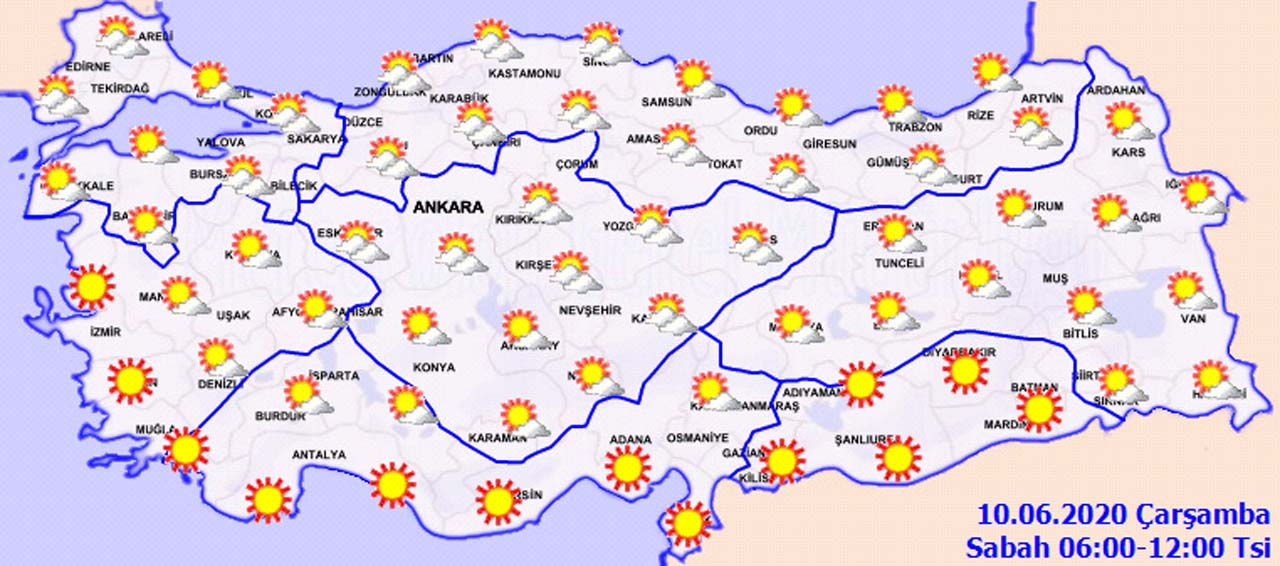 Meteoroloji uyardı: Sağanak yağış geliyor!