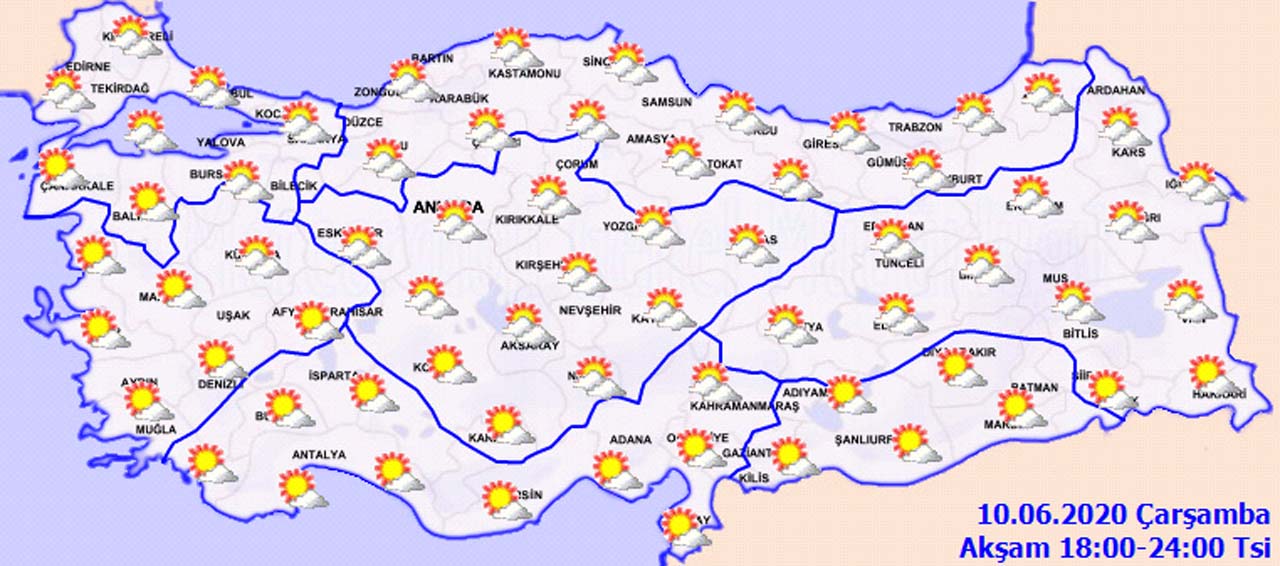 Meteoroloji uyardı: Sağanak yağış geliyor!