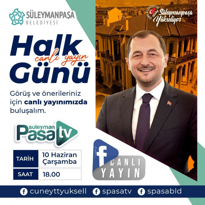 Başkan Yüksel ’Halk Günü’ buluşmalarını canlı yayınlarla gerçekleştiriyor