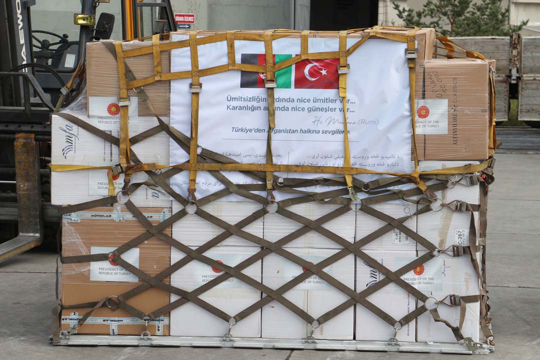 Türkiye tıbbi yardımlarına devam ediyor! Şimdiki destek Afganistan'a