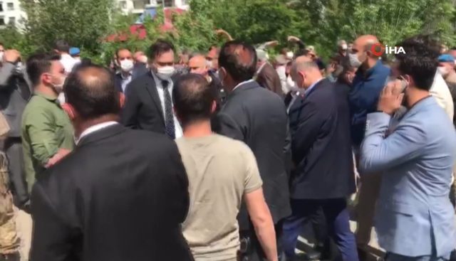 Bakan Soylu Depreme böyle yakalandı