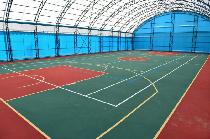 100. Yıl Gençlik Merkezi spor tesisleri baştan sona yenilendi