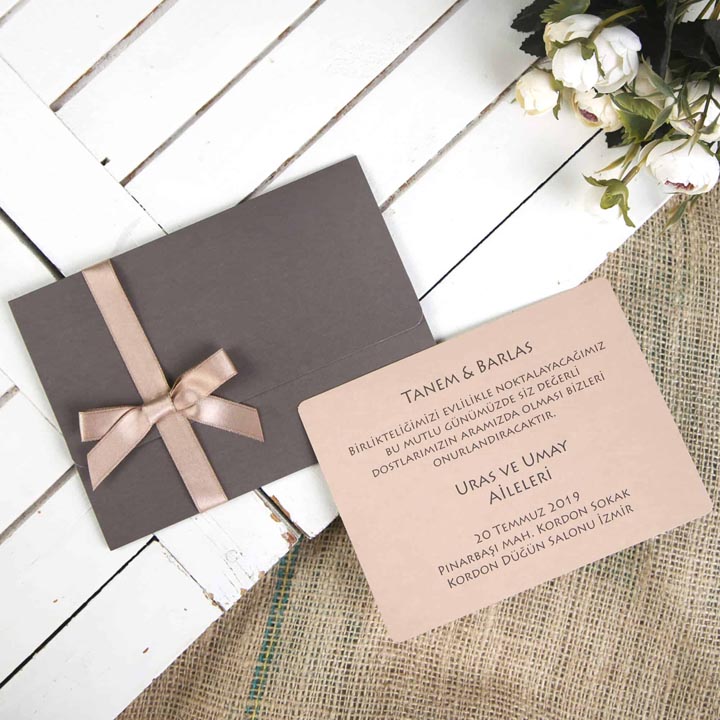 Davetiye modelleri 2020 | Yeni evlenecek çiftlere en güzel davetiye örnekleri