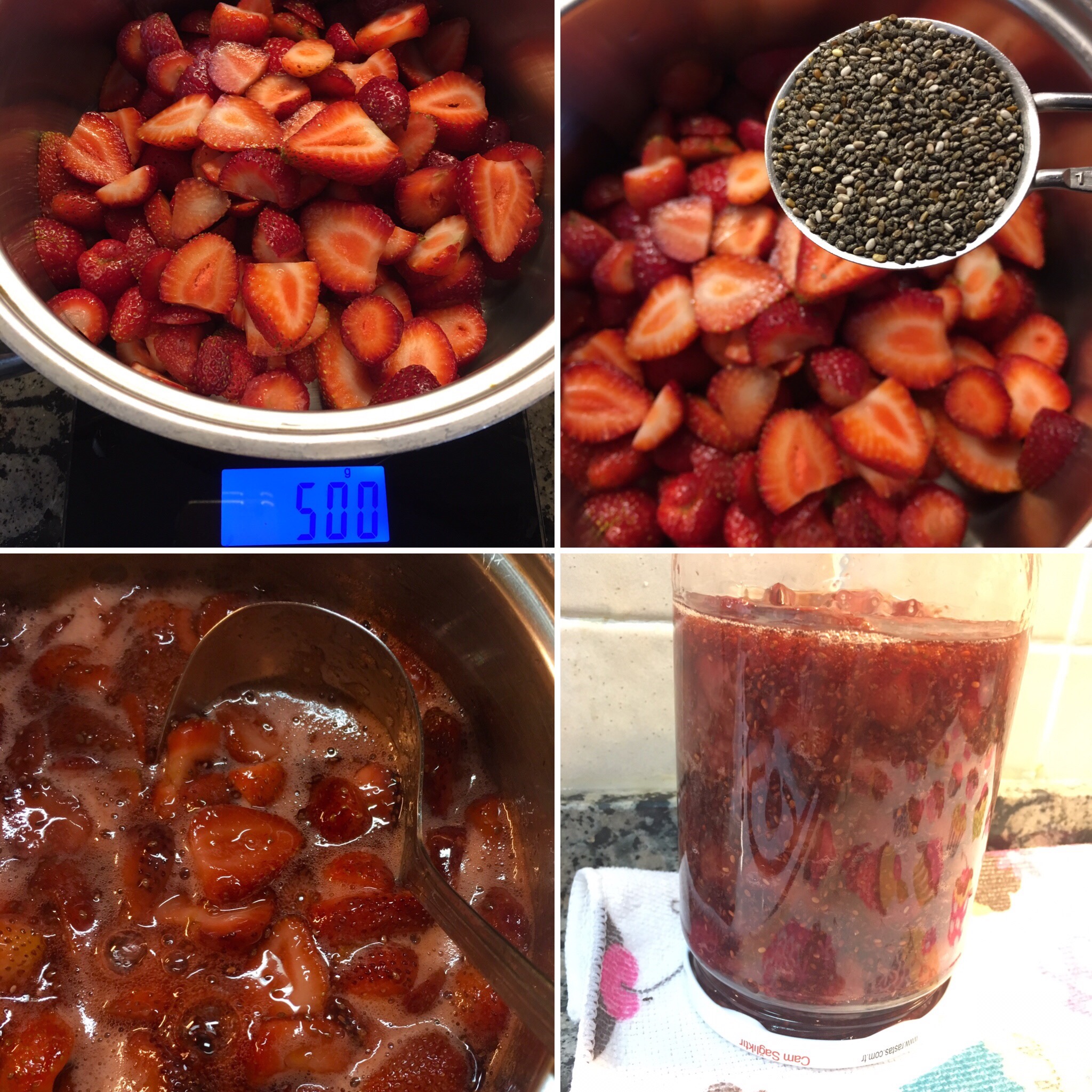 Çilek reçeli tarifi, çilek reçeli yapımı|Nasıl yapılır? Şekersiz çilek reçeli