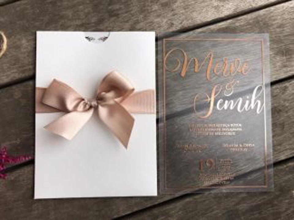 Davetiye modelleri 2020 | Yeni evlenecek çiftlere en güzel davetiye örnekleri