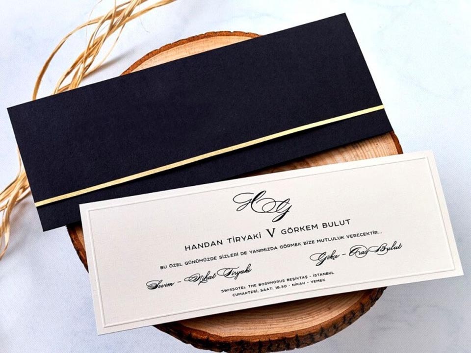 Davetiye modelleri 2020 | Yeni evlenecek çiftlere en güzel davetiye örnekleri