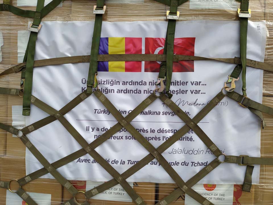 Türkiye'den Çad'a ikinci tıbbi malzeme yardımı yapıldı!