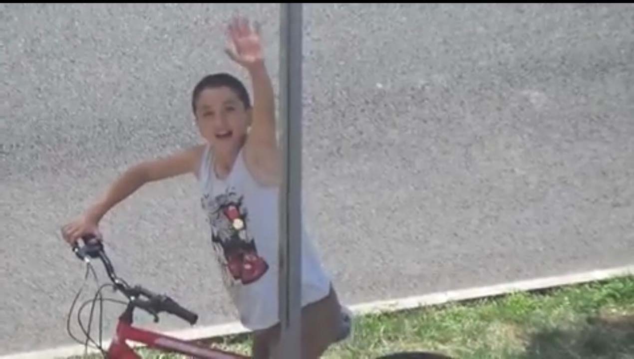 Su satan çocukların bisiklet hayali gerçek oldu!