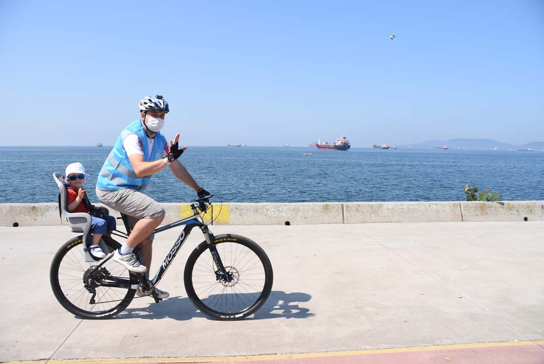 Pendik'te Babalar Günü'ne özel bisiklet etkinliği düzenlendi!