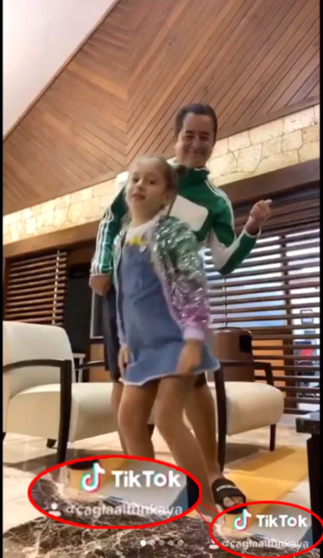 Acun Ilıcalı kızı Melisa ile çektiği TikTok videosunu sevgilisinin hesabından paylaştı