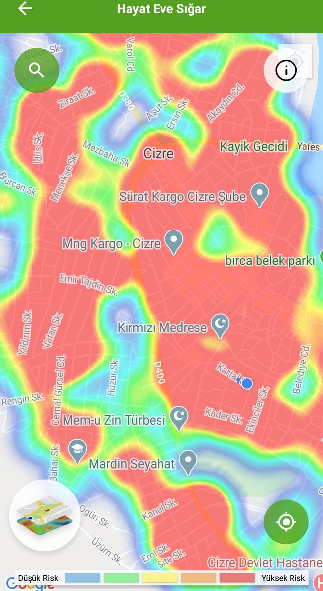 Sosyal medyadan çağrı yaptılar! Cizre'de devlet hastanesi Koronavirüs hastalarıyla doldu!