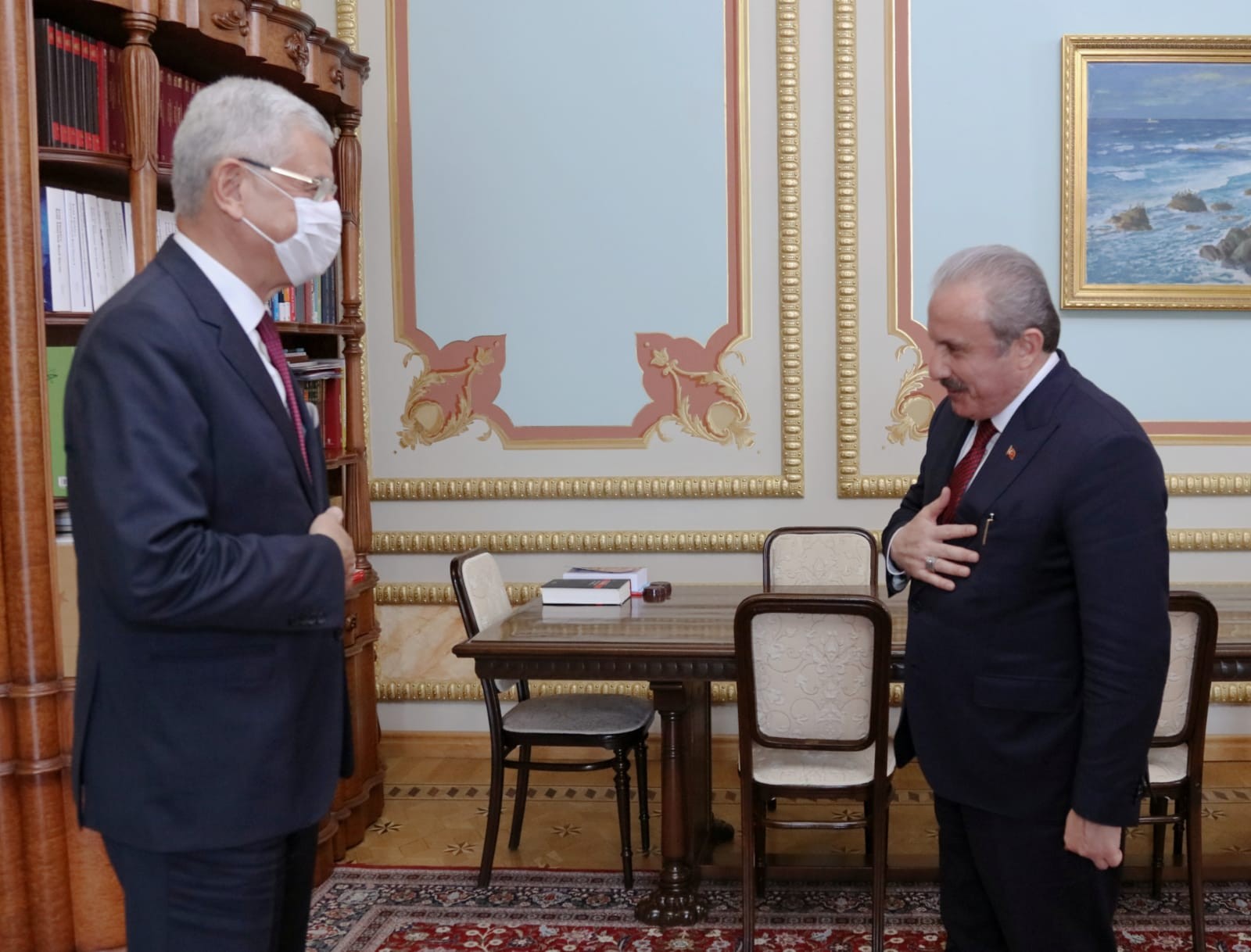 TBMM Başkanı Şentop, BM Genel Kurul Başkanı Bozkır ile görüştü!