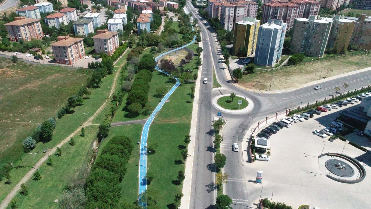 Pendik'te bisiklet yolu projesine devam ediliyor!