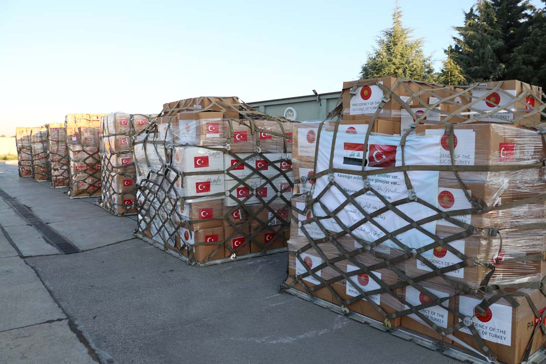 Türkiye, Irak'a yardım elini uzattı! Malzemeler yola çıktı