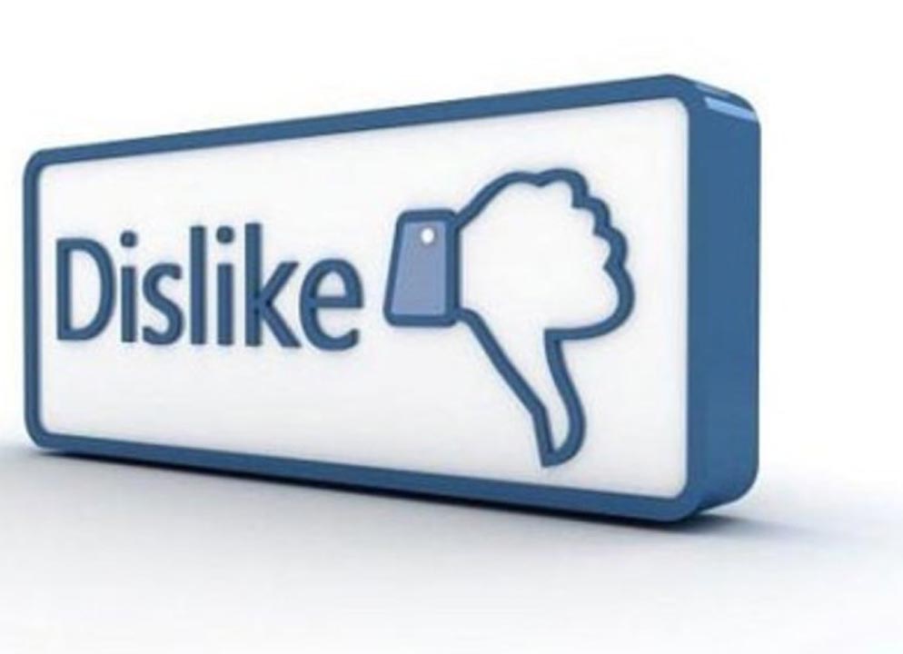 Dislike ne demek? Dislike atmak nedir? Dislike türkçesi 