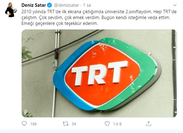 Deniz Satar istifa etti!