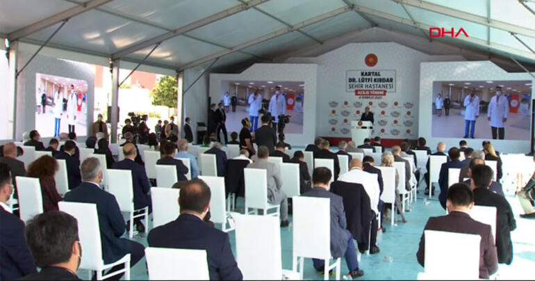 Erdoğan, Kartal Dr. Lütfi Kırdar Şehir Hastanesi Açılış Töreni'nde konuştu