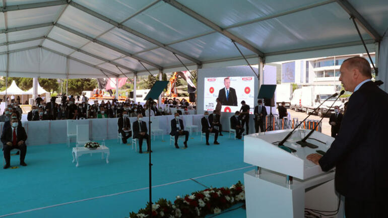 Erdoğan, Kartal Dr. Lütfi Kırdar Şehir Hastanesi Açılış Töreni'nde konuştu