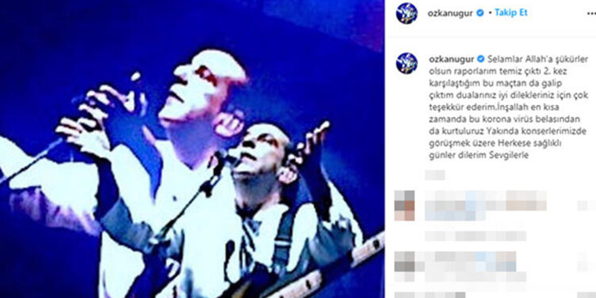 Sosyal medya hesabından açıkladı! Özkan Uğur kanseri yendi mi?