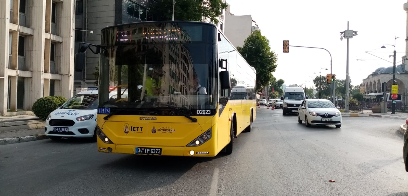 İstanbul'da toplu taşıma araçlarına koronavirüs denetimi