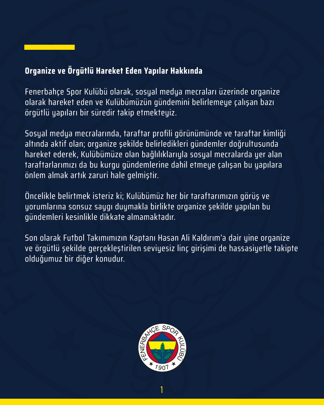 Hasan Ali Kaldırım'dan skandal hareket!